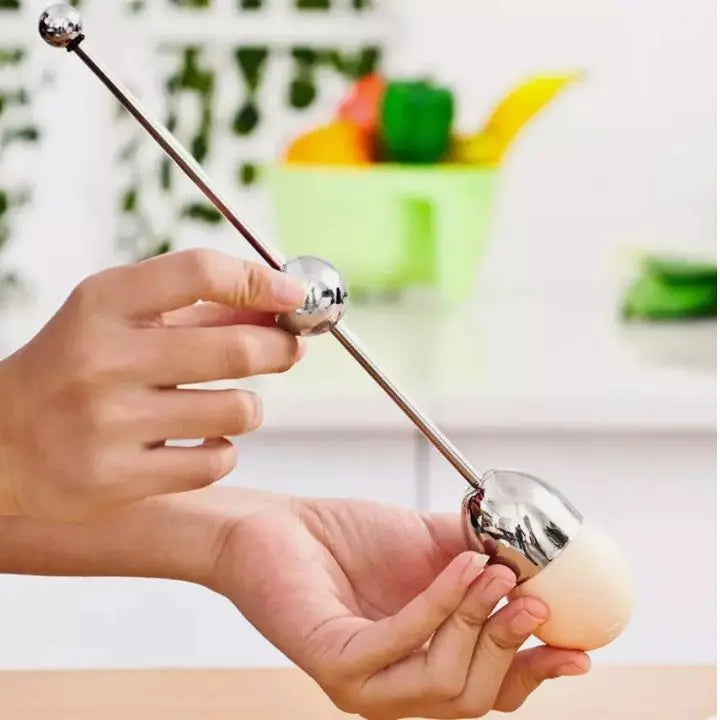 BowLift | Stainless Steel Egg Opener – Precise Opening with Tapping Effect