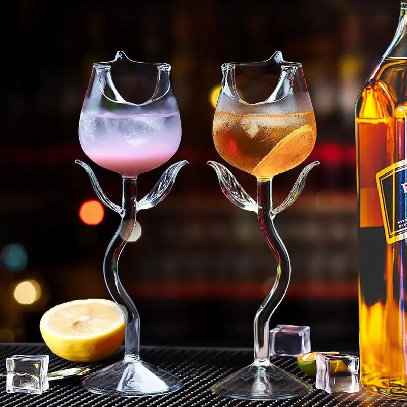 BowLift | Elegant Rose Wine Glass – Adds Charm to Every Sip