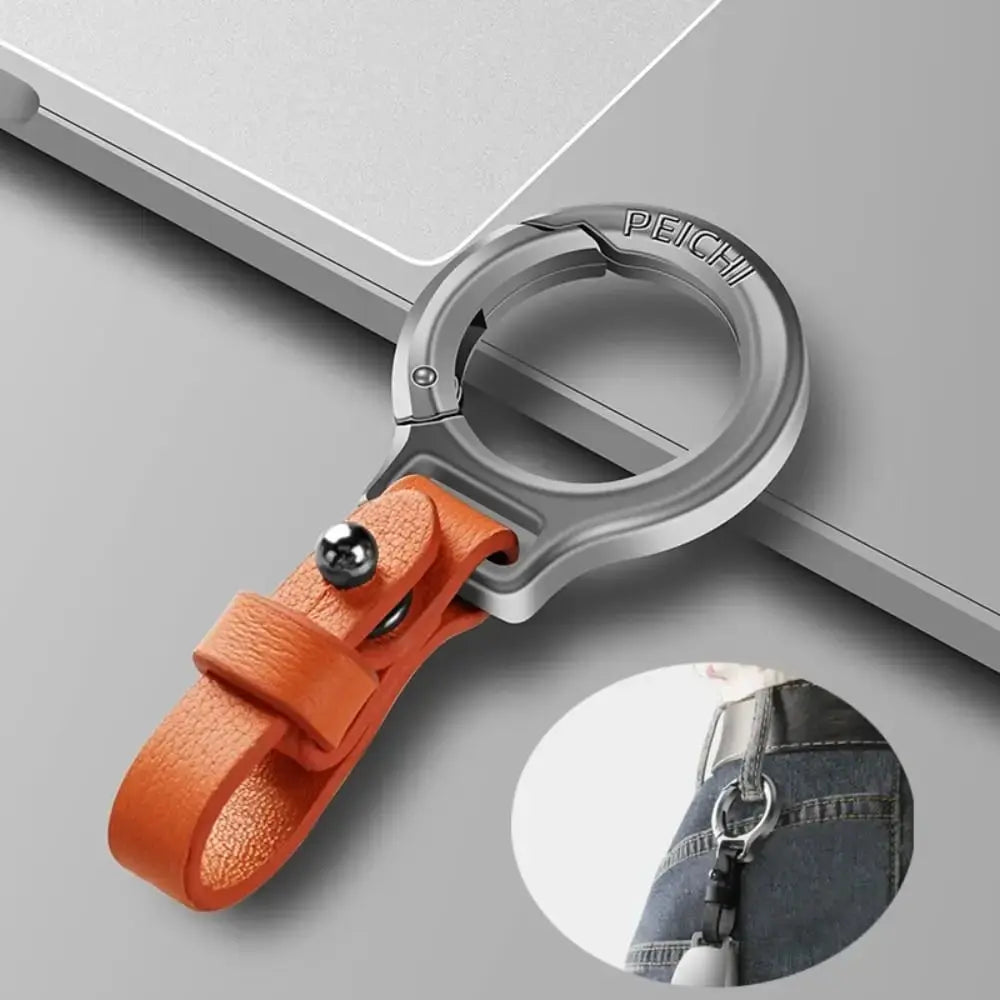 BowLift | Keychain made of zinc alloy & PU leather
