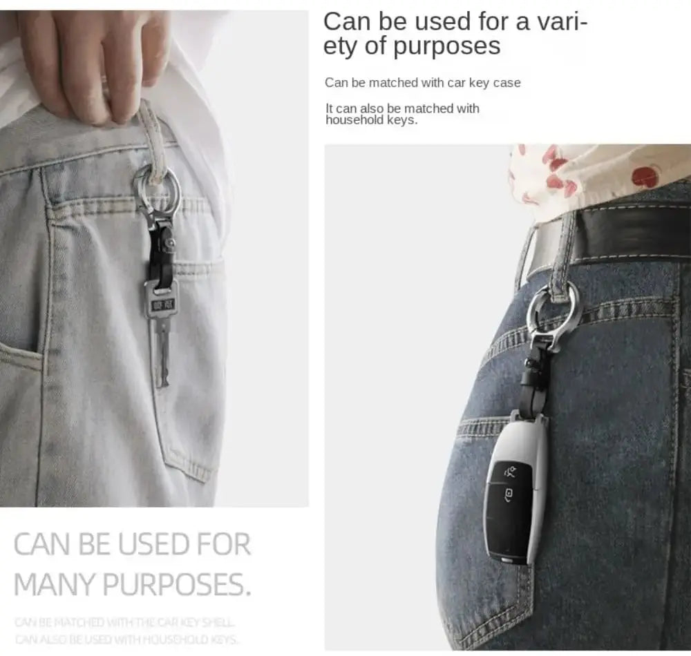 BowLift | Keychain made of zinc alloy & PU leather