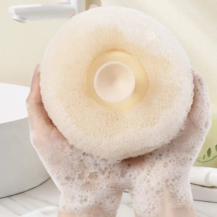 BowLift | Super Soft Shower Sponge with Suction Cup