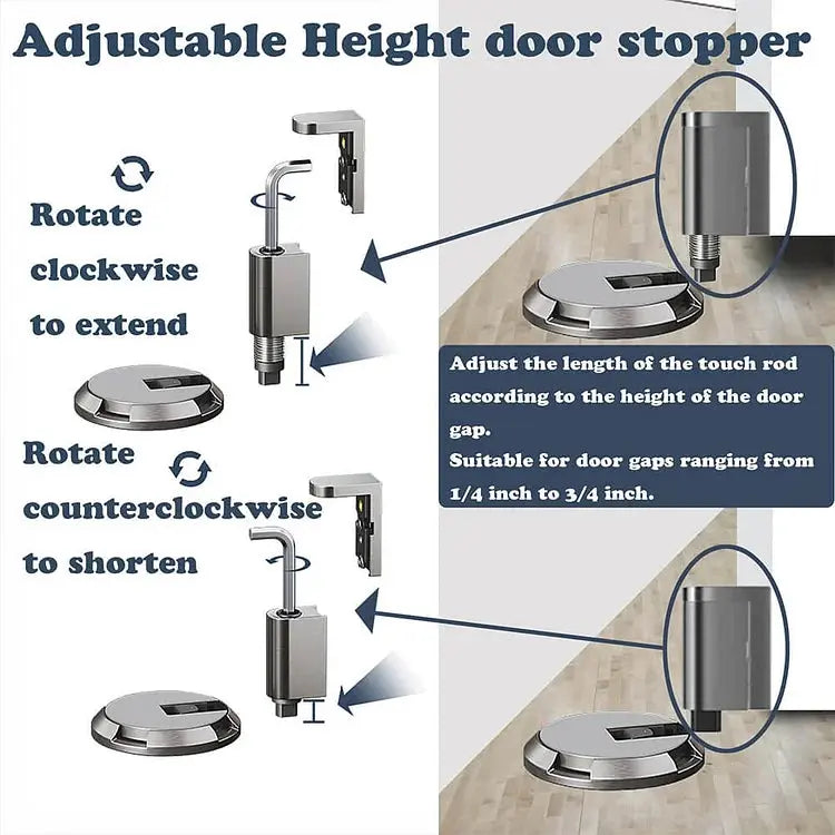 BowLift | Doorstopper for the floor – Secure your door with ease and style