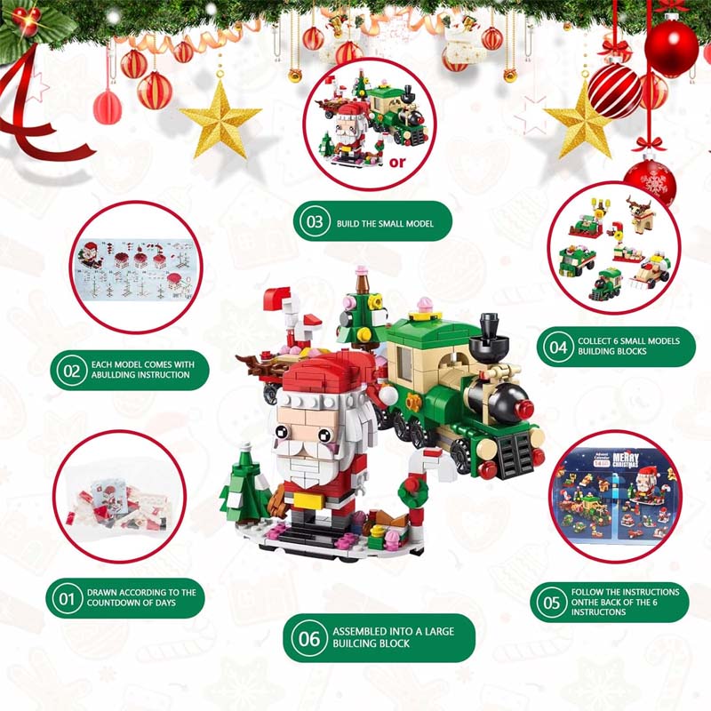 BowLift | 2025 Christmas Building Blocks Gift Box