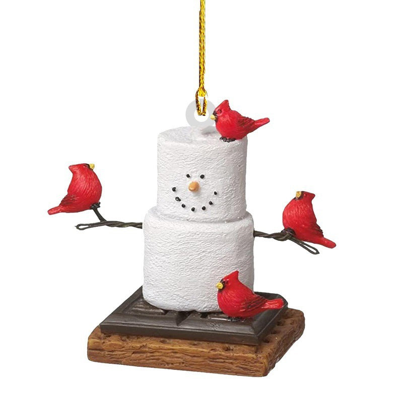 BowLift | Funny Snowman Christmas Tree Pendant