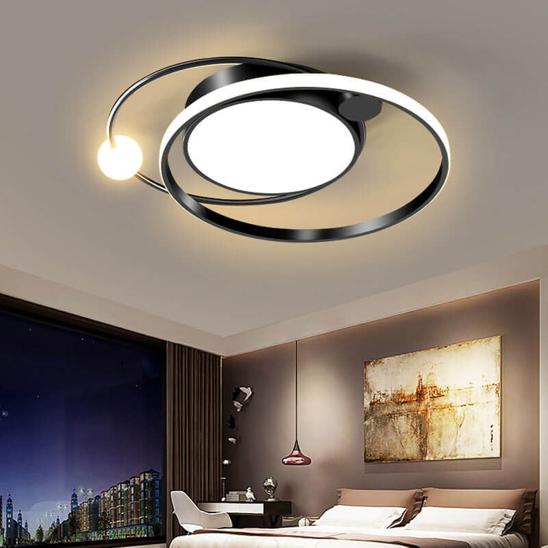 BowLift | Nordic Round Circle LED Ceiling Light flush mounted