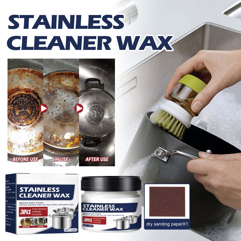 BowLift | Magic Nano Stainless Steel Cleaning Paste Wax