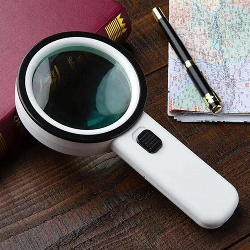 BowLift | 30x optical magnifying glass with LED light