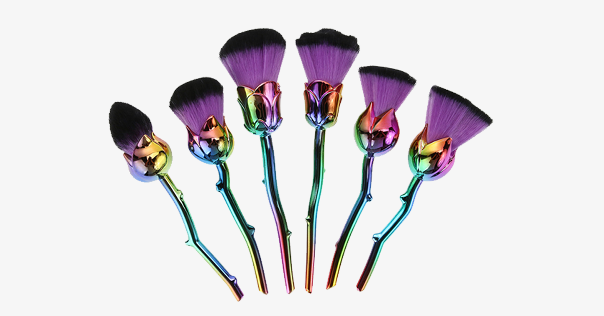 BowLift | Extraordinary Rosette Brush Set – Make a style statement with your makeup essentials