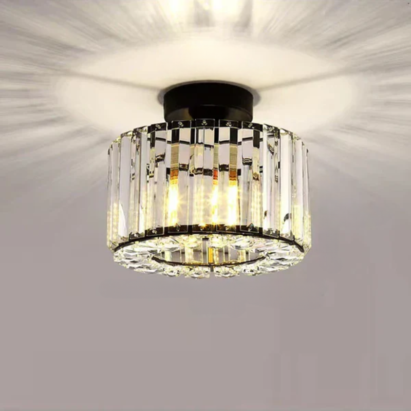 BowLift | GlimmerLux – Dazzling Ceiling Light with Sparkling Crystals