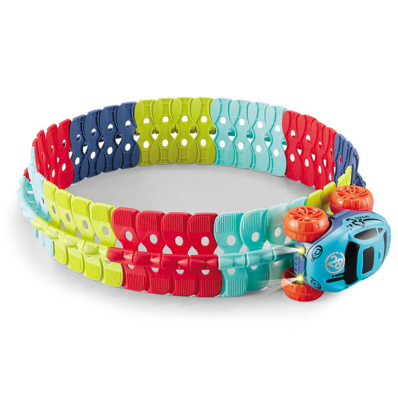 BowLift | FlexiTrack | Flexible Glow-in-the-Dark Racetrack Set for Kids