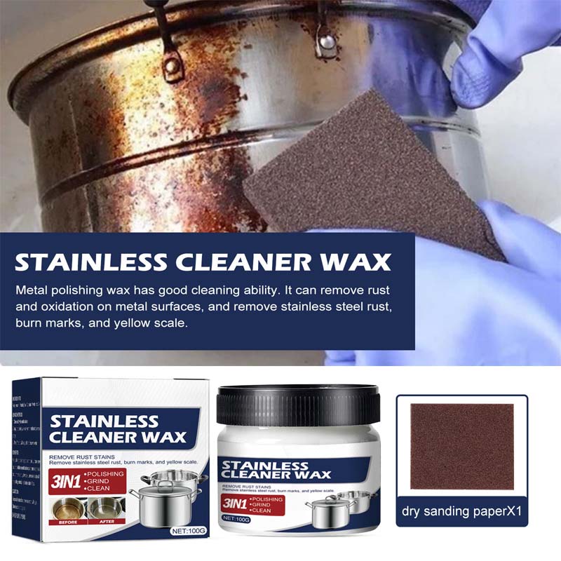 BowLift | Magic Nano Stainless Steel Cleaning Paste Wax