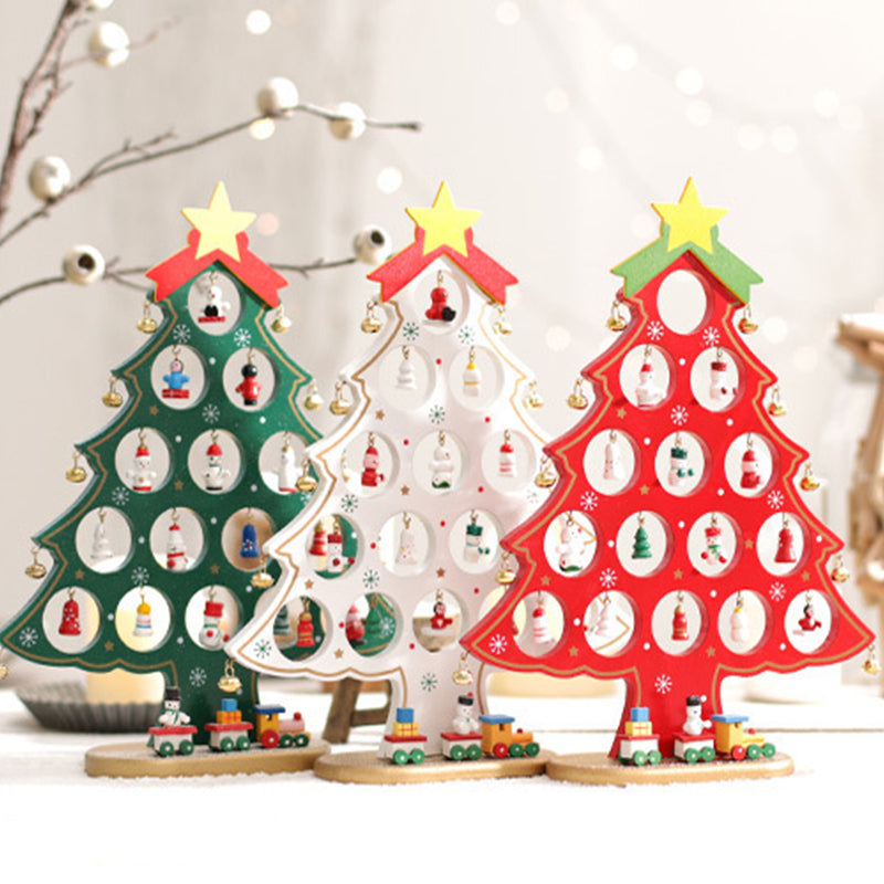 BowLift | DIY Wooden Mini Christmas Tree Set