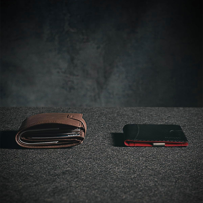 BowLift | Genuine Leather Anti-theft Swipe Card Holder