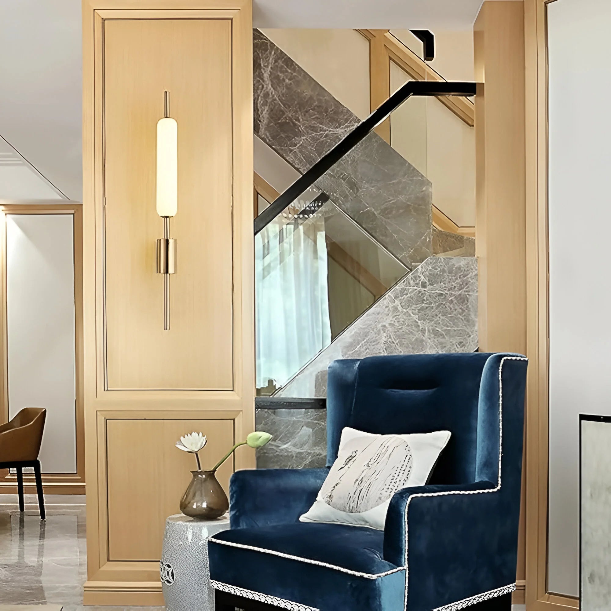 HelenaGlow – Gold LED Wall Light