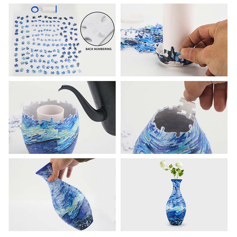 BowLift | 3D Art Puzzle Vase