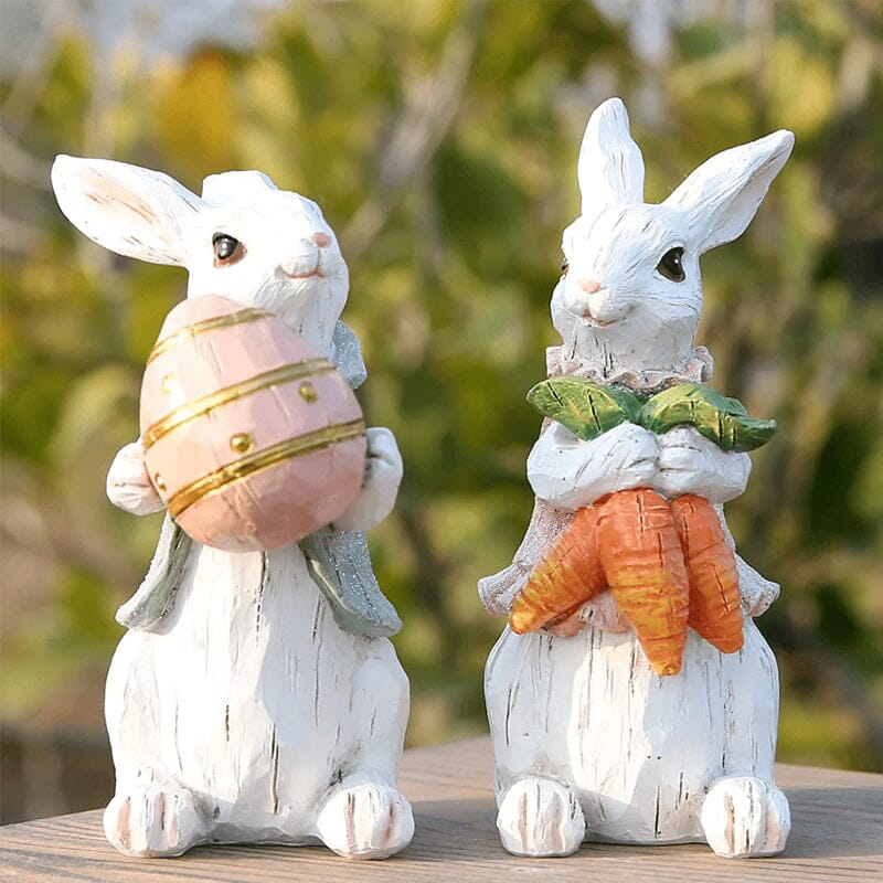 BowLift | Handmade Easter Rabbit Figurines