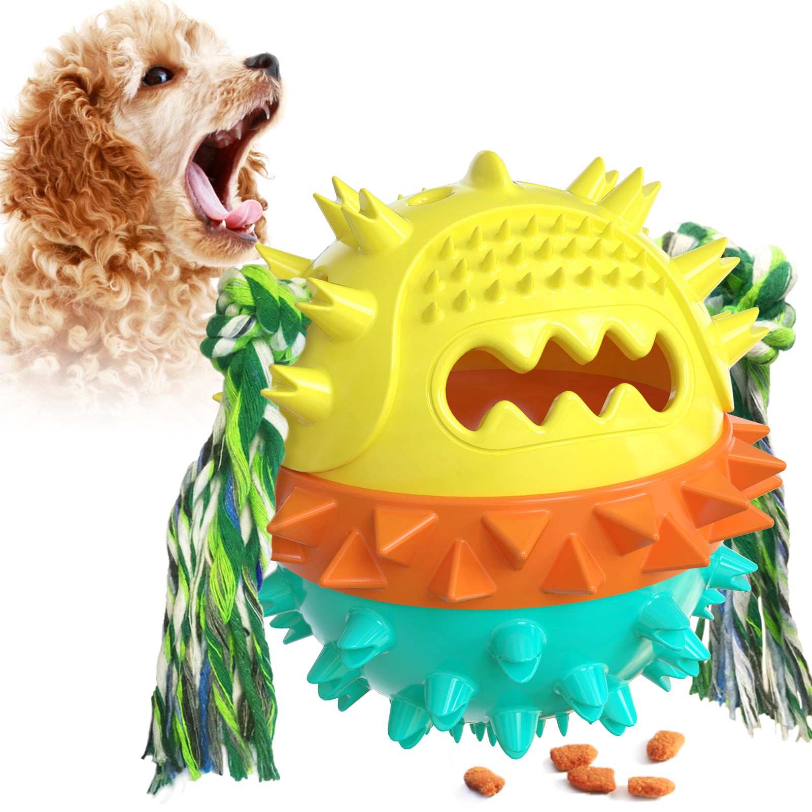 Sound Feeder Ball – Food-Dispensing Chew Toy for Dogs