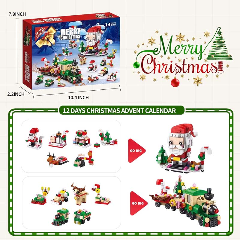 BowLift | 2024 Christmas Building Blocks Gift Box