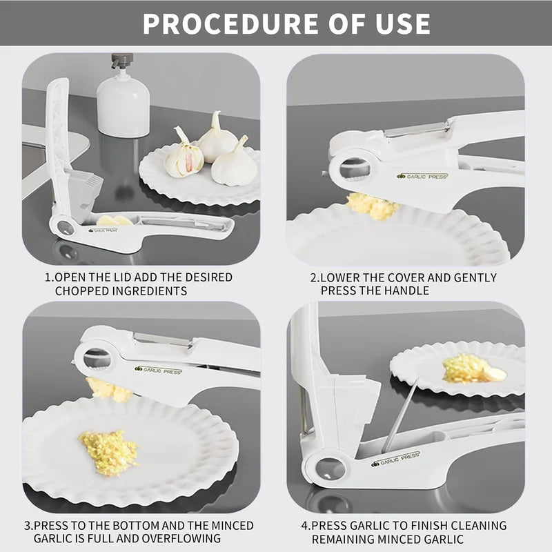 BowLift | Garlic Press Stainless Steel