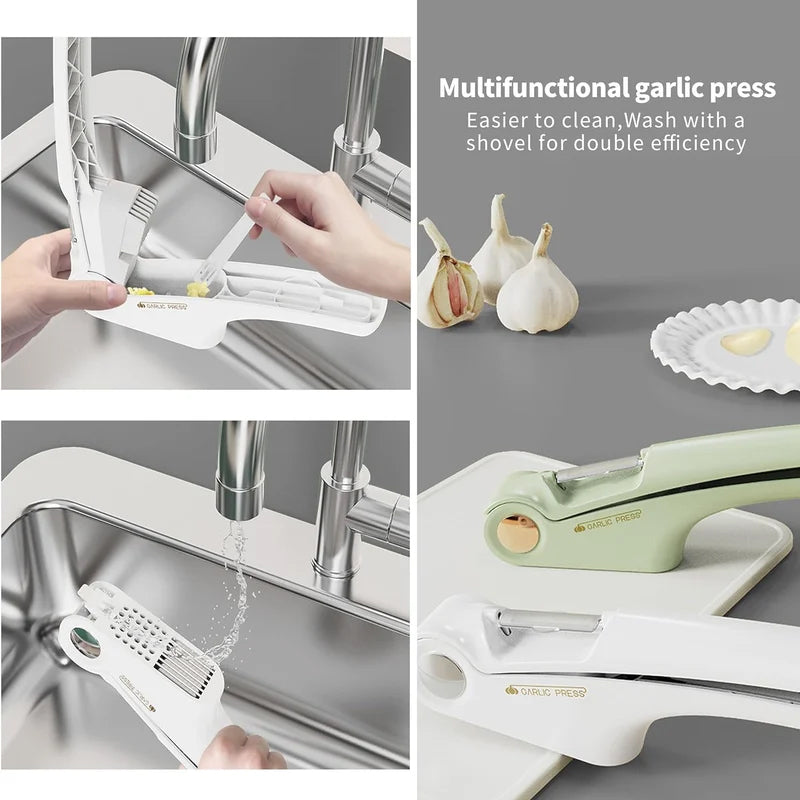 BowLift | Garlic Press Stainless Steel