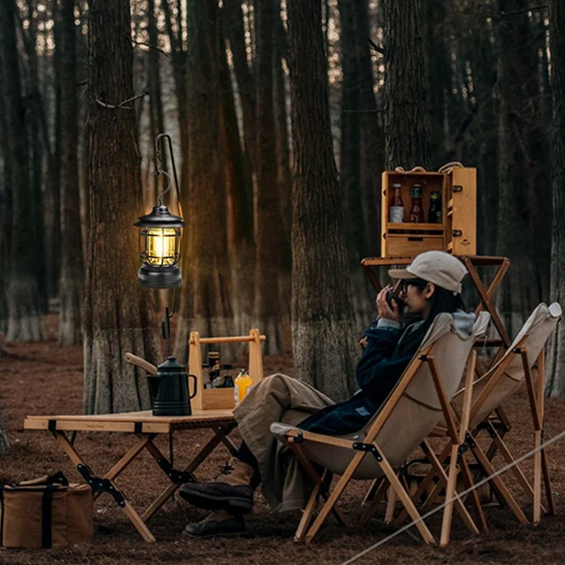BowLift | Portable Retro Camping Lamp
