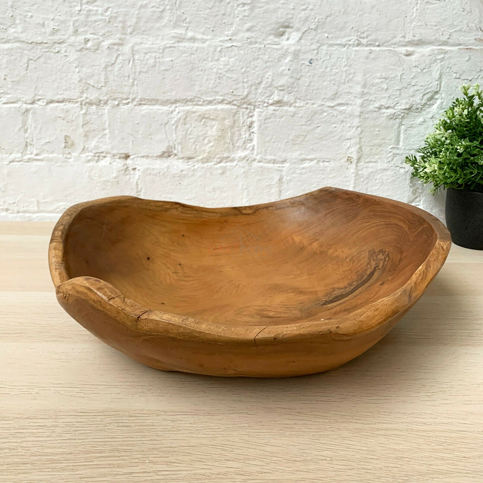 BowLift | Teak Root Round Bowl Large 39cm