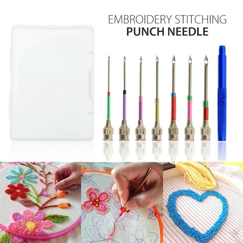 BowLift | Embroidery Stitching Punch Needles (7 PCs)