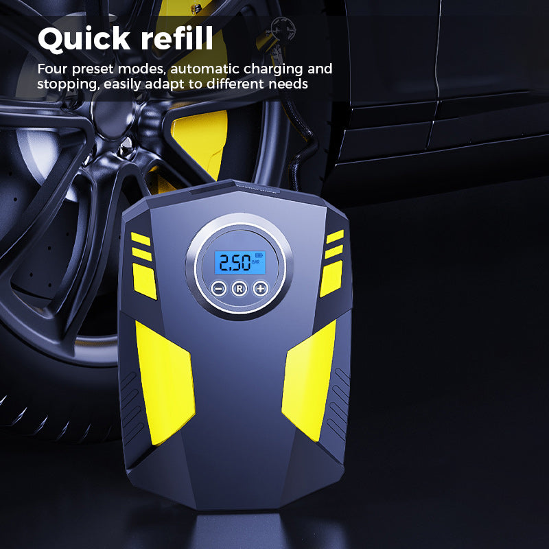 BowLift | Portable digital display air pump