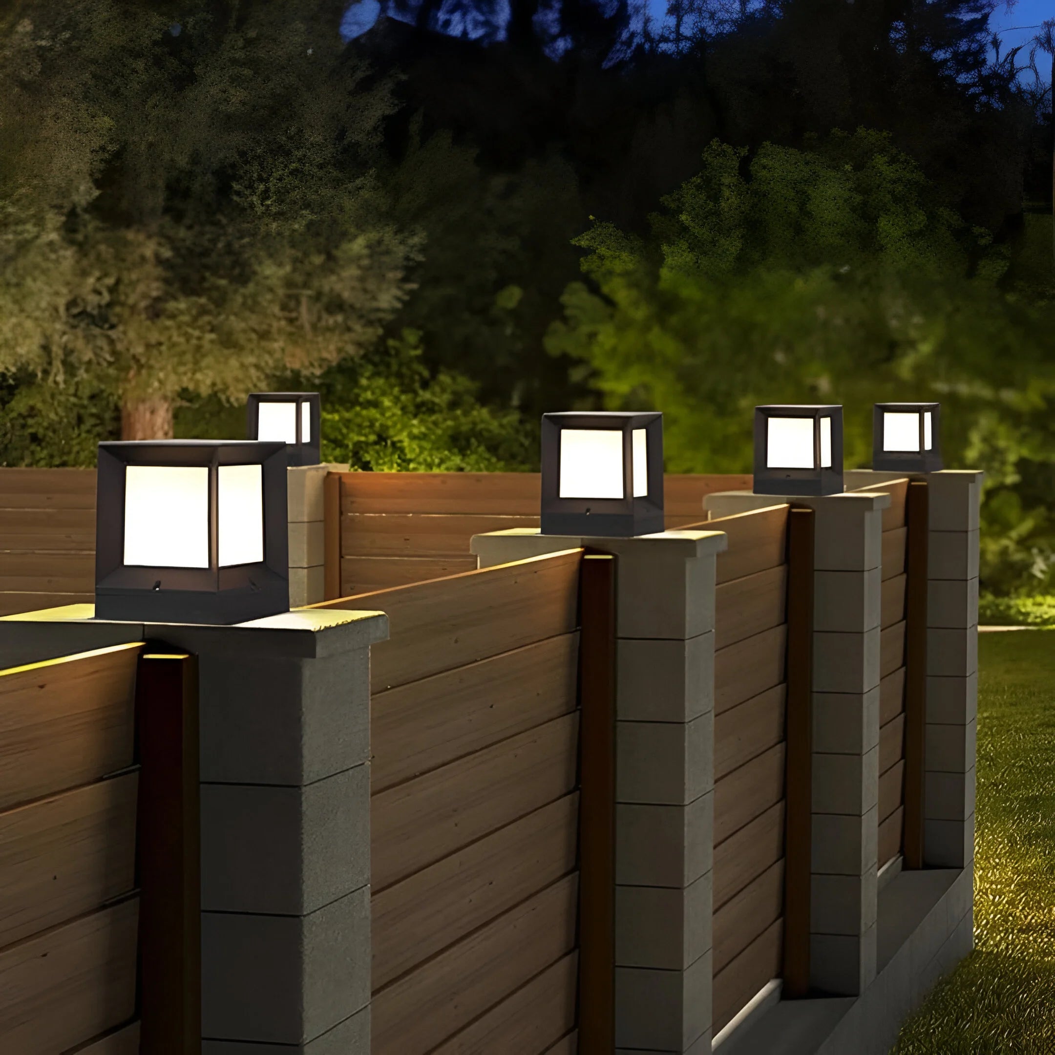 GlowPillar – Sleek Outdoor LED Light