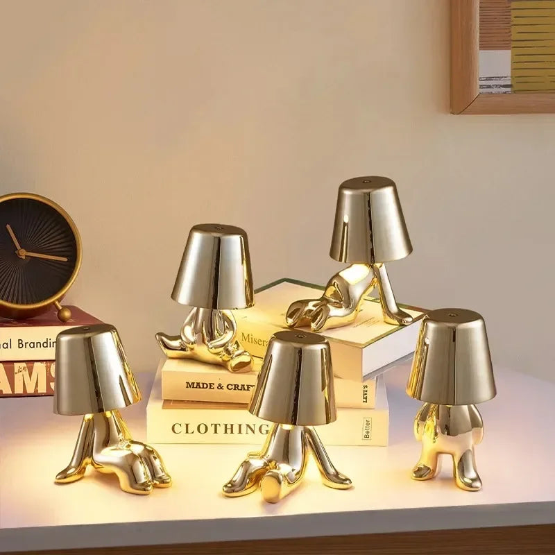 BowLift | Little Golden Man Table Lamp