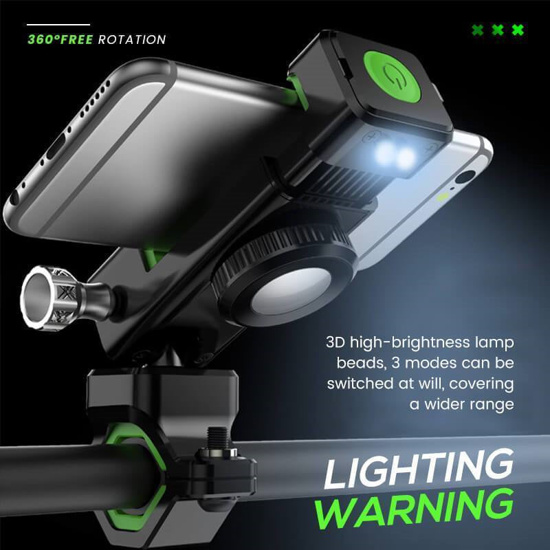 BowLift | Cycling Illuminated Compass Phone Holder