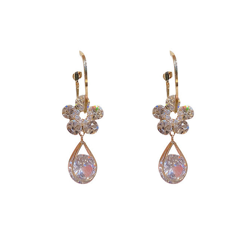 BowLift | Fashion Flower Crystal Earrings