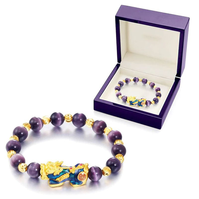 BowLift | FengShui Pi Xiu Amethyst Bracelet