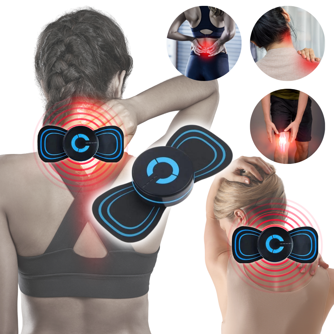 BowLift | Deep Tissue Pulse Pro Massager with Heat Therapy for Muscle Relief and Relaxation at Home or Office