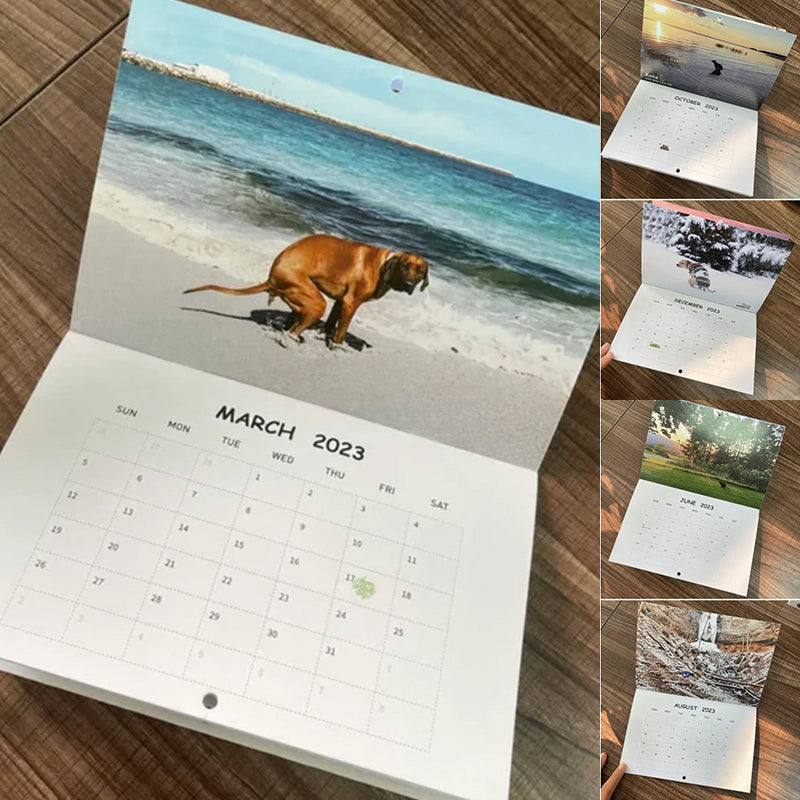 BowLift | Pooping Pooches Dog Calendar
