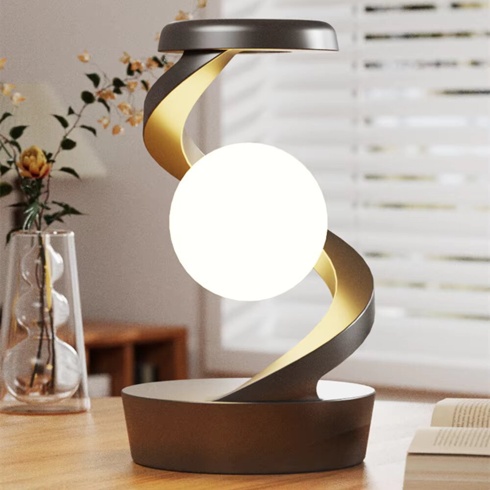 BowLift | Rotating Floating Table Lamp | FloatLight