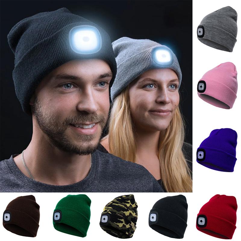 BowLift | Removable LED Headlamp Beanie Hat