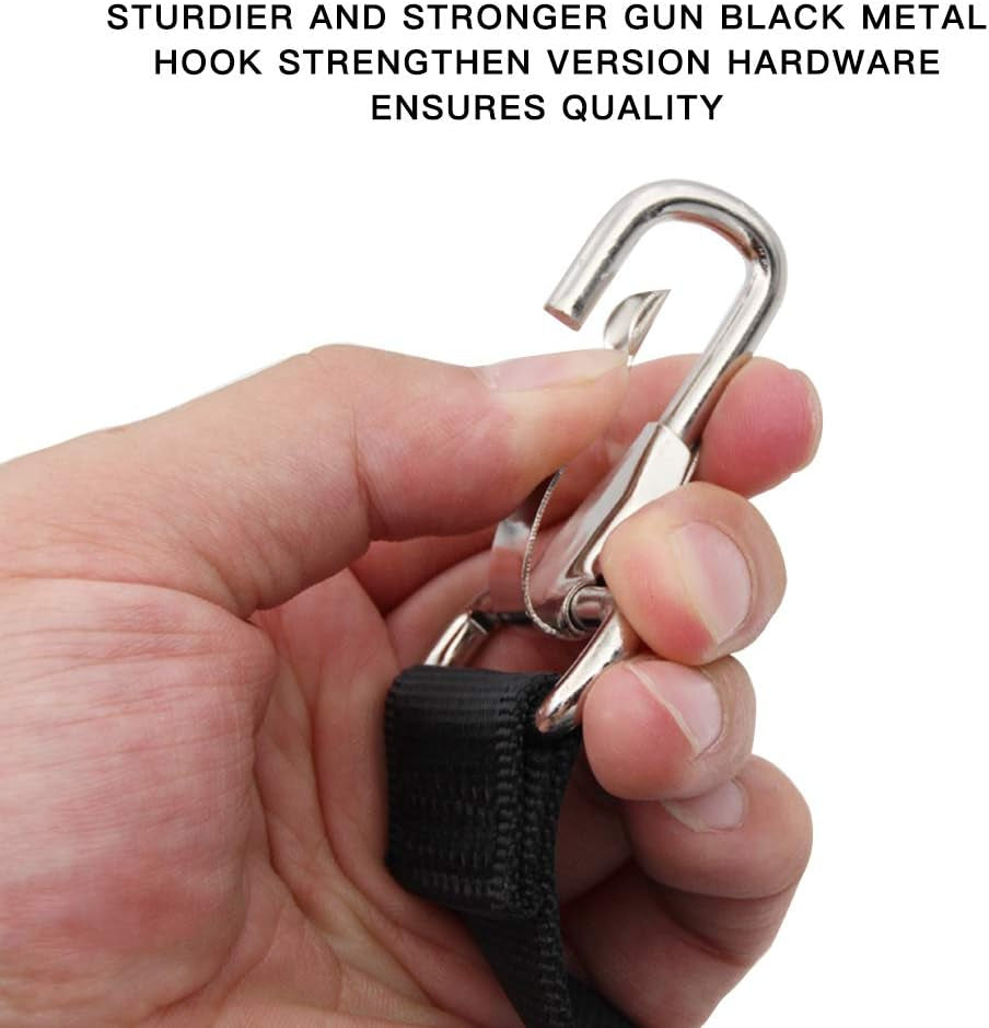 BowLift | 47 inch bag replacement shoulder strap | Padded & Adjustable - Perfect for travel bags, laptop bags, briefcases, camera bags, messenger bags, diaper bags & more (Black)