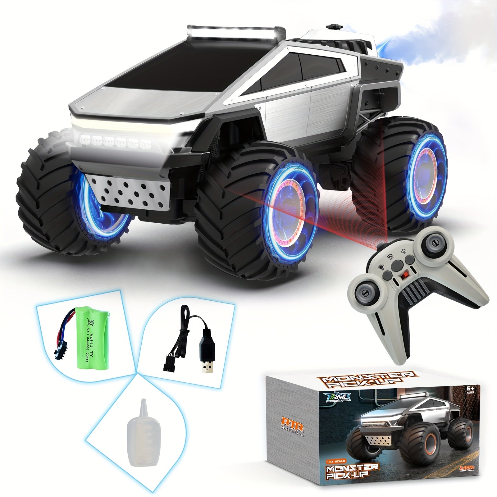 BowLift | Remote Control All Terrain Monster Truck