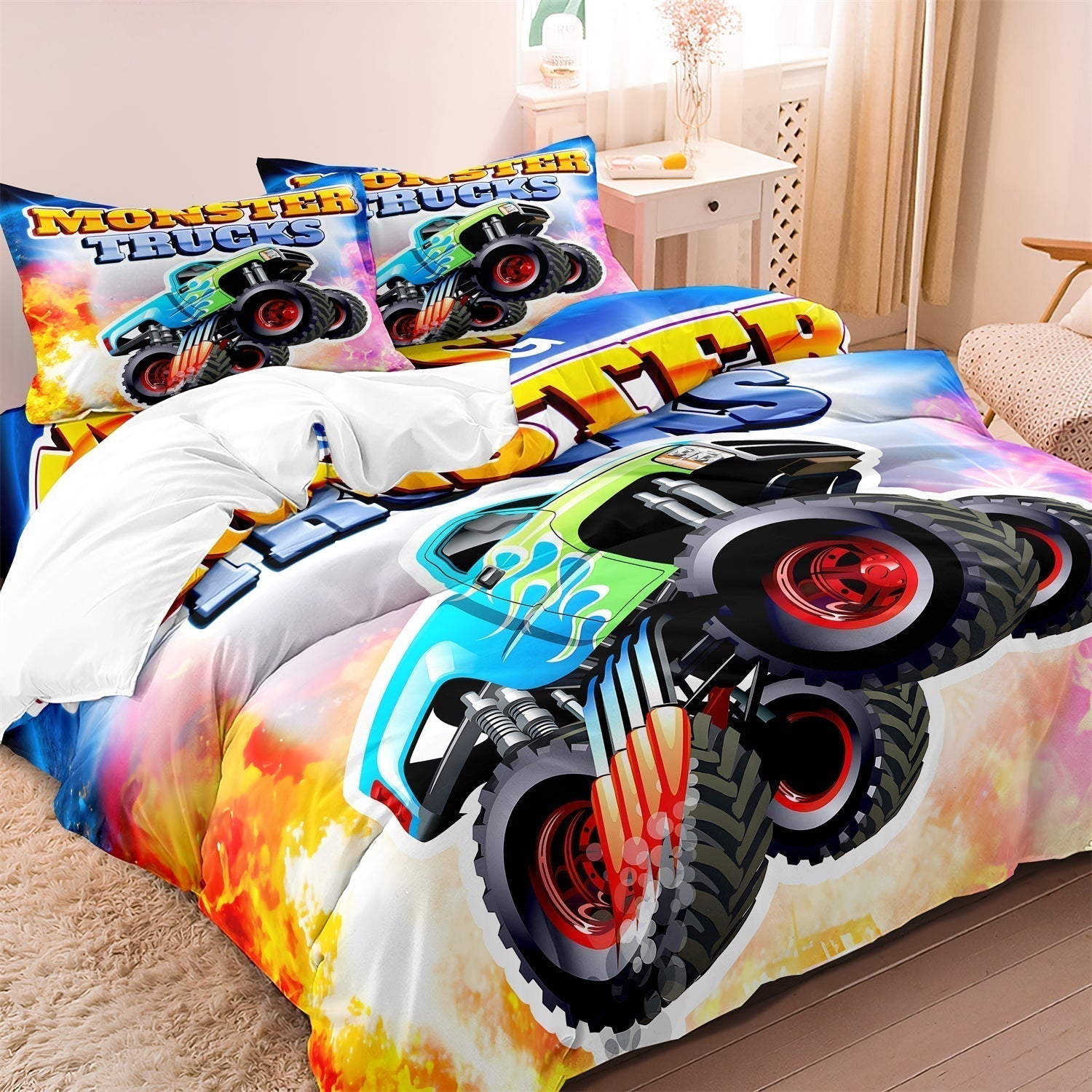 BowLift | MegaWheels - Monster Truck Bedding Collection