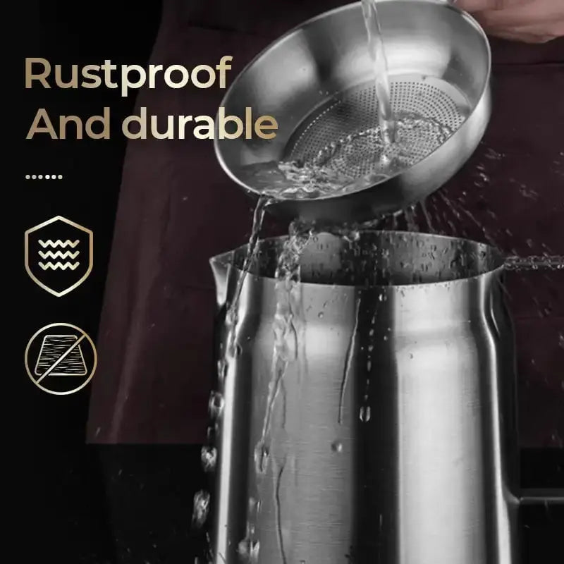 BowLift | 2-in-1 Stainless Steel Fat Filter Pot – Frying & Oil Straining in One