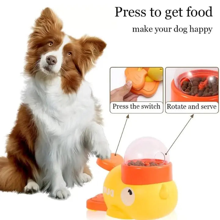 BowLift | 2-in-1 Dog Toy Food Bowl – Slow Eating & Puzzle Game