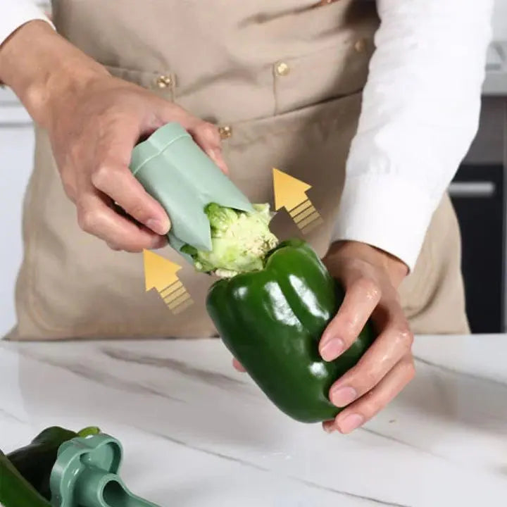 BowLift | 2-in-1 Pepper Corer & Vegetable Cutter