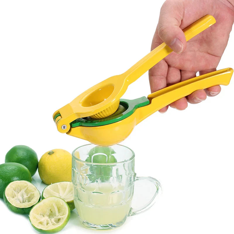 2-In-1 Aluminum Lemon Lime Squeezer and Hand Manual Citrus Juicer | Bowlift