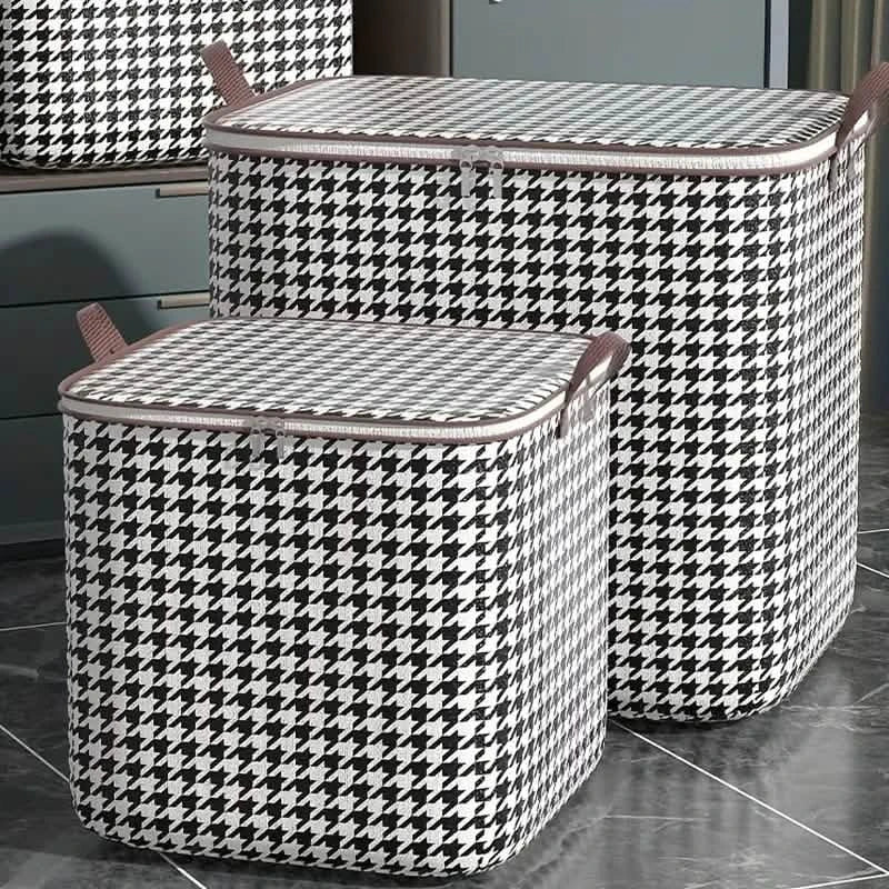 BowLift | 2-Pack: Quilt Storage Bag Organizer Nonwoven Dustproof Foldable Closet Space-Saving Bag