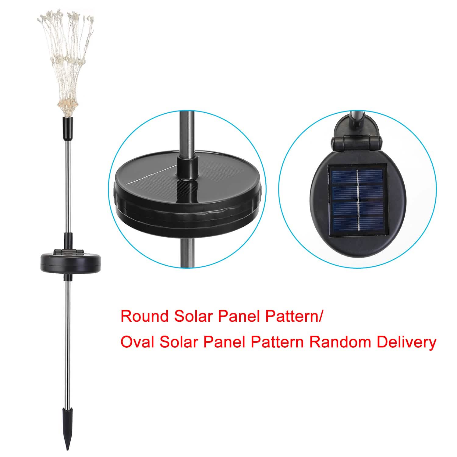 BowLift | 2-piece: Solar-powered star explosion garden lights