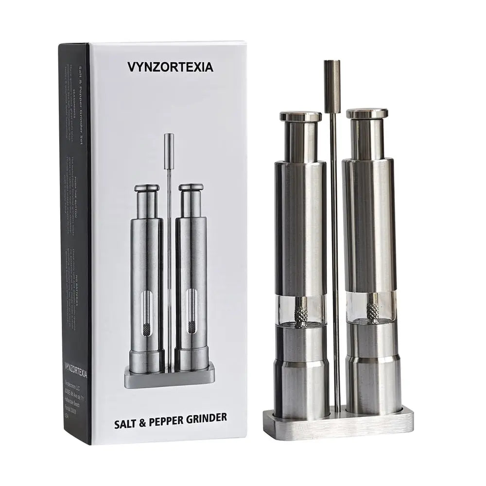 BowLift | 2-piece Salt and Pepper Mill Set – Season stylishly with every dish!
