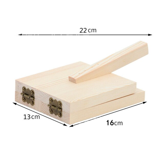 BowLift | Wooden Mini Dough Pressing Tool Presser