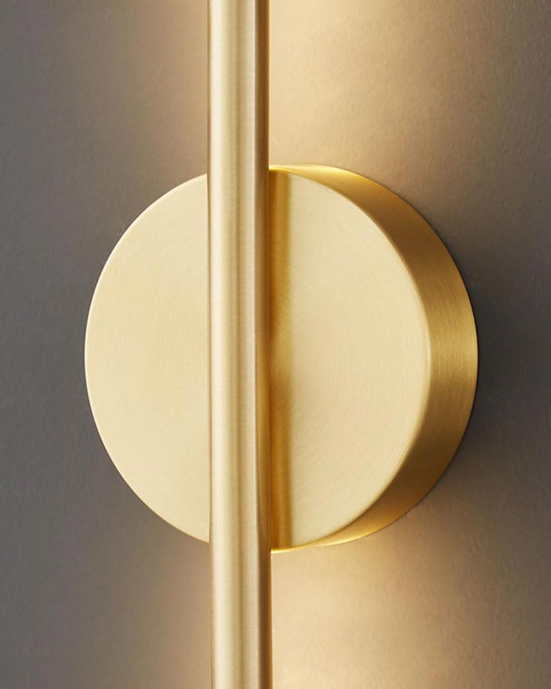 BowLift | Modern Linear LED Wall Lamp - Gold