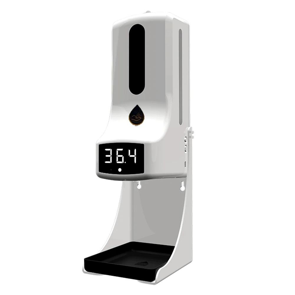 BowLift | 1000ml Wall-Mounted Thermometer Scanner with Soap Dispenser